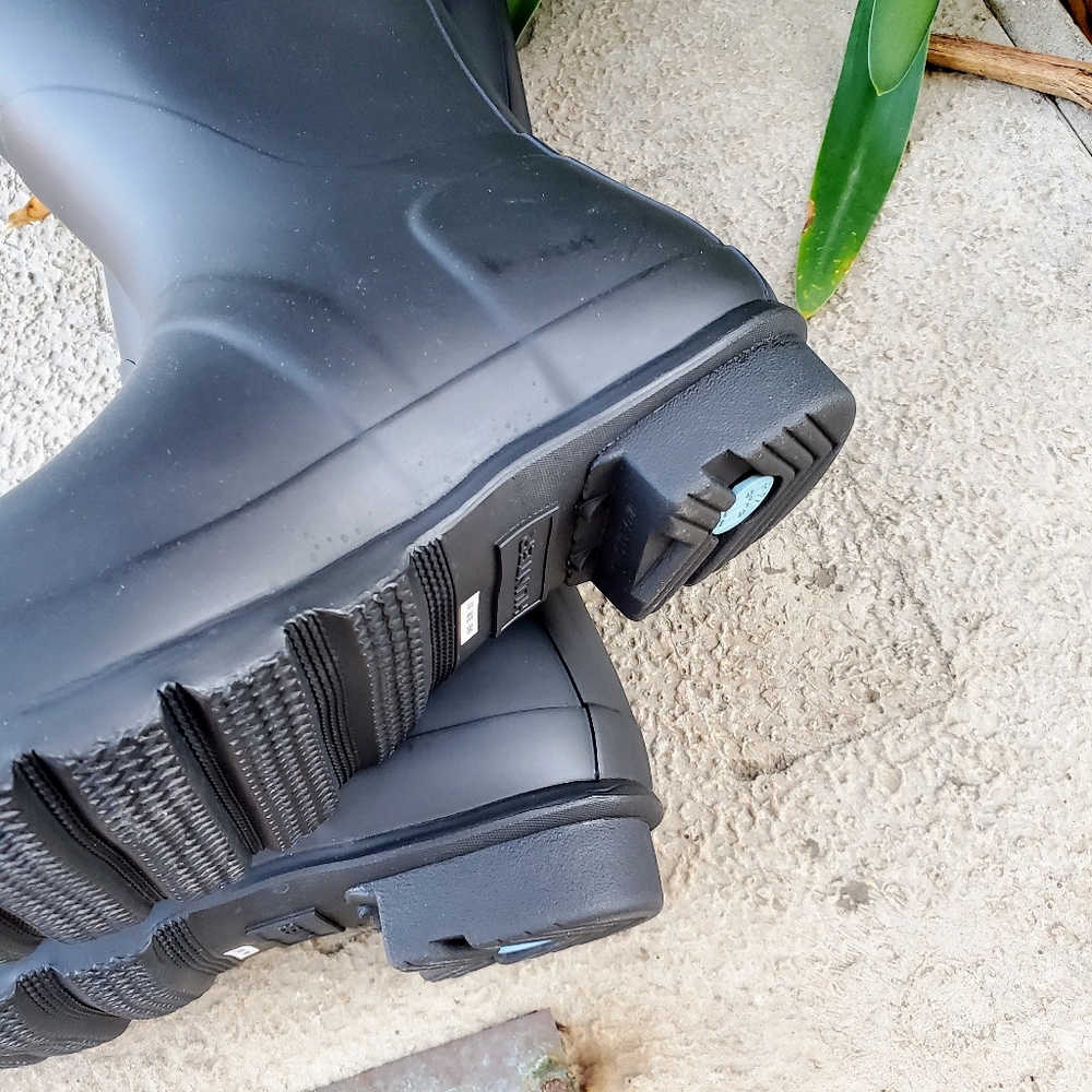 Hunter Tall Black Matte boots - Picture 4 of 4